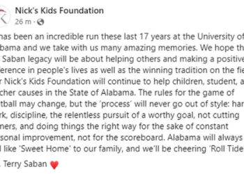 Is Miss Terry Sick? Nick Saban Clears Up the Rumors About His Wifes Health