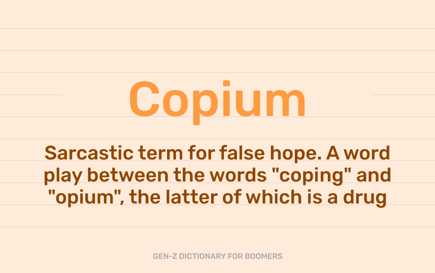 Copiumracially Explained: The Easy Way to Get This Term.