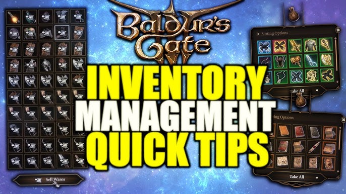 BG3 Add to Wares: Quick Tip! (Fast Inventory Sorting)
