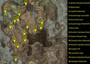 Elden Ring: All Mausoleum Locations (Easy Guide to Find Every Walking Mausoleum)